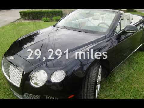 2012 Bentley Continental (CC-1420300) for sale in Delray Beach, Florida