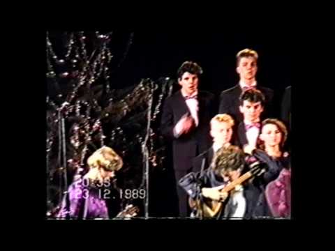 Pjevački zbor Desiderium Čežnja - 1. BOŽIĆNI KONCERT U HRVATSKOJ - ZAGREB CIBONA 1989