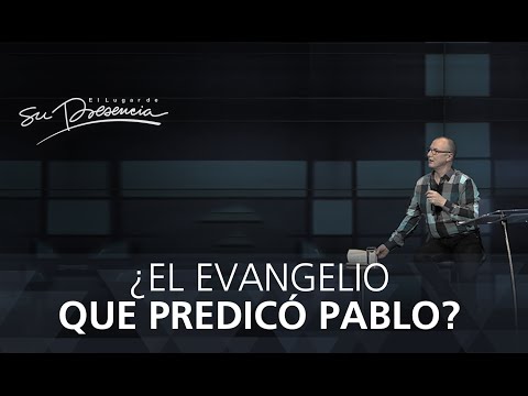 The Gospel that Paul Preached? - Andrés Corson - October 8, 2014