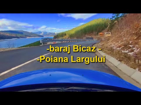 Baraj Bicaz - viaduct Poiana Largului (filmare pe drum)