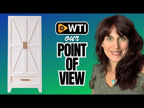71'' Farmhouse Metal Wardrobe Cabinet - WTI product video review