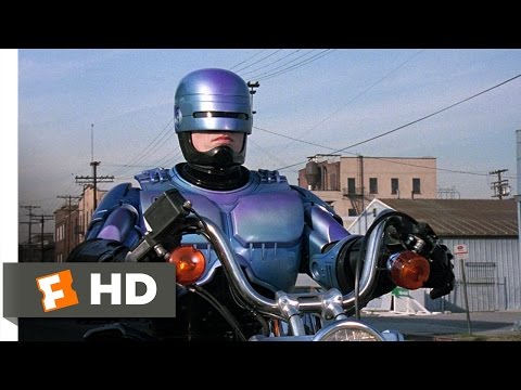 RoboCop 2 (7/11) Movie CLIP - Motorcycle vs. Truck (1990) HD