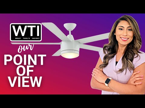 Merwry LED Indoor White Ceiling Fans - WTI product video review