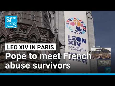Leo XIV will be meeting French sexual abuse survivors during his visit in France