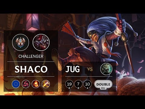 Shaco Jungle vs Rengar - EUNE Challenger Patch 9.24