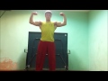 Young bodybuilder flexing at 16 - Arnoldas P.