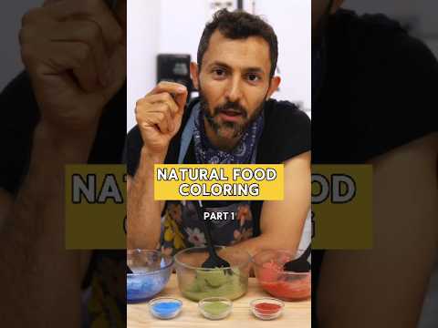 Natural Food Coloring PART 1