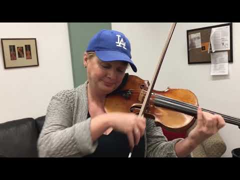 Dodgers Fans: Hear Margaret Batjer play “Take Me Out To The Ballgame” on the “Milstein” Stradivarius