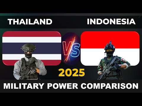 Thailand vs Indonesia Military Power 2025 | Indonesia vs Thailand Military Power 2025
