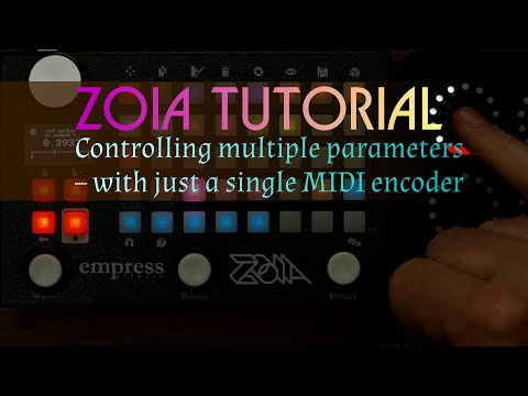 Zoia Tutorial: Controlling Everything with a Single MIDI Encoder