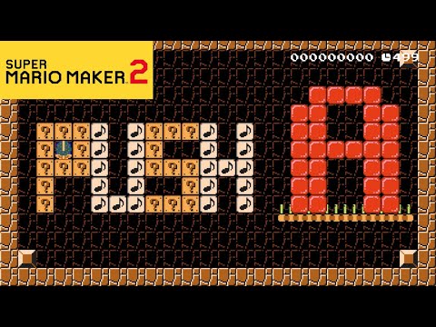 Super Mario Maker 2 - "A" Button Only Game