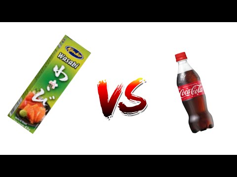 #japao#wasabi wasabi x coca cola ,wasabi A raiz-forte japonesa