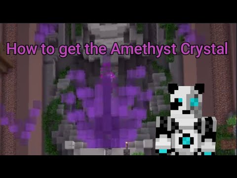How To Get Amethyst Crystal Hypixel Skyblock
