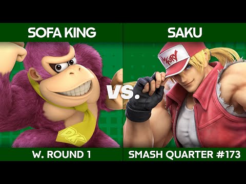 Smash Quarter 173 - Sofa King (Donkey Kong) v Saku (Terry): Winners Round 1