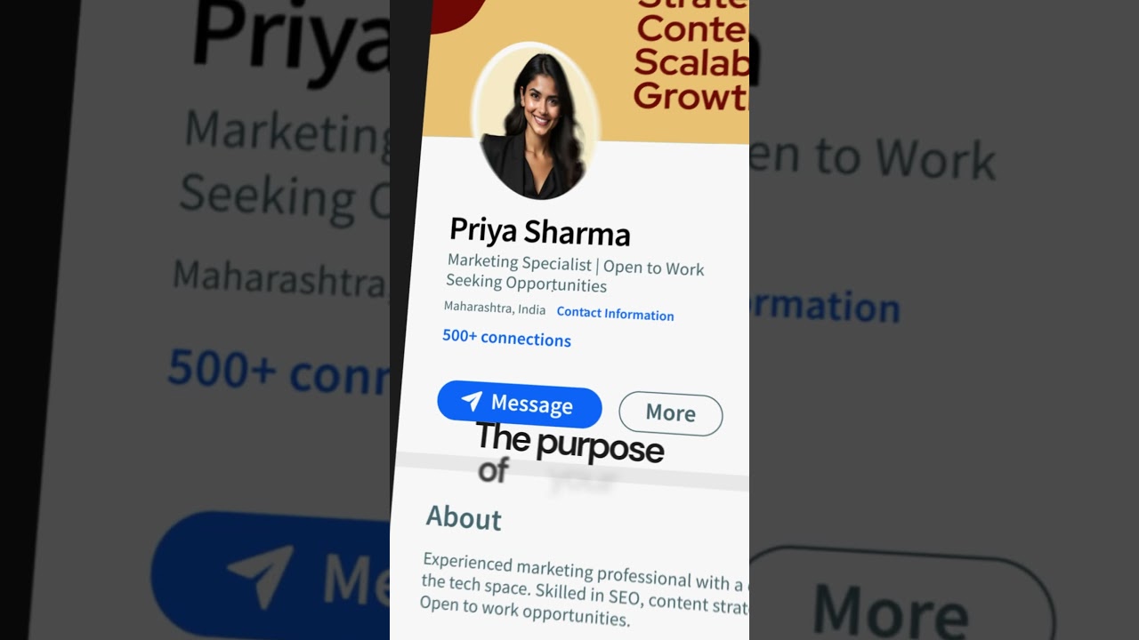 Why Your LinkedIn Profile Matters (Animated Tip)