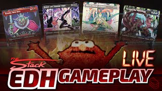 Stack Live: Welcome the Goblin Storm (EDH / Commander Paper Gameplay)