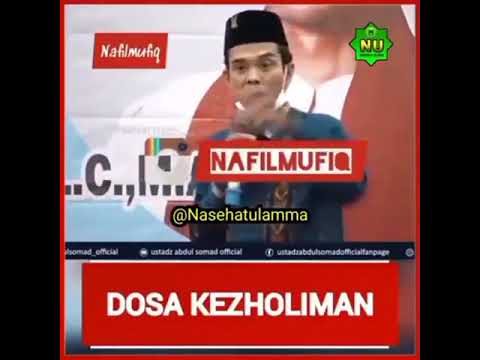 Ustadz Abdul Somad - dosa kezaliman