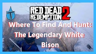 Where To Find And Hunt: The Legendary White Bison (Red Dead Redemption 2)