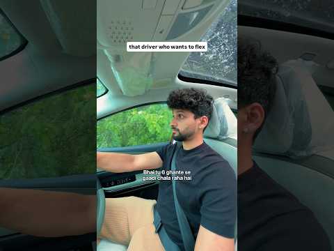 Jaan jaaye par flex na jaaye 😎 #driving #comedy #predator #shorts