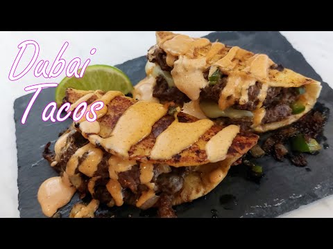 The Ultimate Dubai Smash Tacos: Crispy, Cheesy & Irresistibly Delicious!