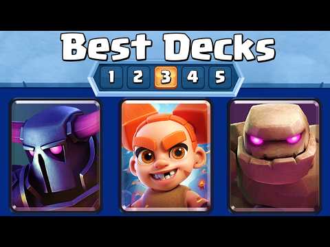 I Played the Top 5 Best Decks in the World