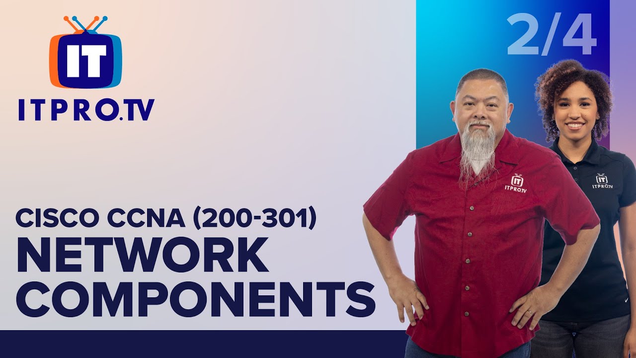 Cisco CCNA (200-301) Network Components: Overview | First 3 For Free