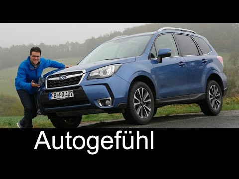 Subaru Forester XT FULL REVIEW test driven Facelift 2017 new/neu - Autogefühl