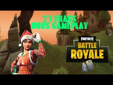 Fortnite 21 Frags Duos Gameplay