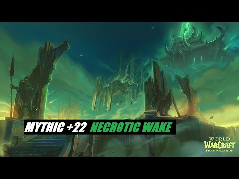 Destruction Warlock Mythic +22 Necrotic Wake Shadowlands Season 3
