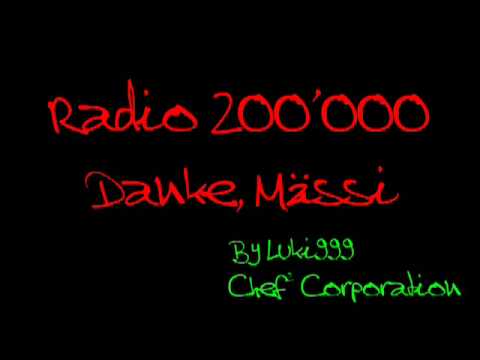 Radio 200'000 - Danke, Mässi