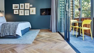 The Peech Hotel With Bedroom Flooring By Oggie #engineeredflooring #engineeredwo