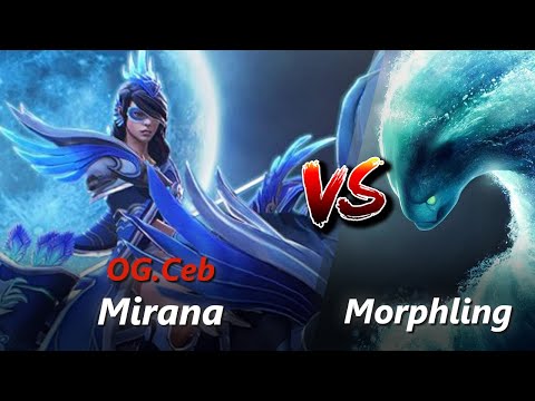 Ceb offlane Mirana vs Morphling/Omniknight | First 10 minutes