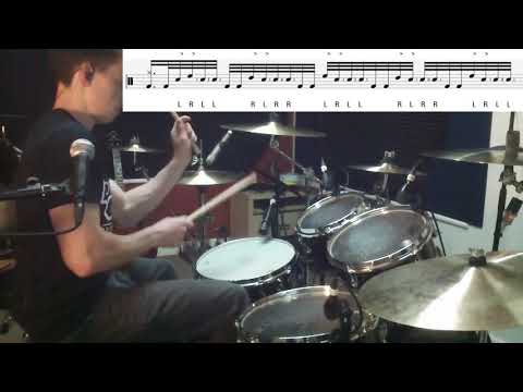 Tutorial Video: Linear 32nd Note Paradiddle Fills