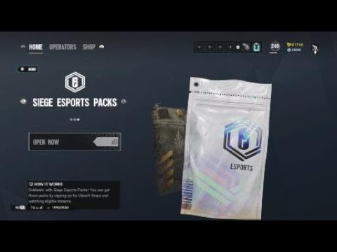 Rainbow Six Siege Six Invitational 3 E-Sport Packs (Ash, Castle, Nomad, Tachanka)