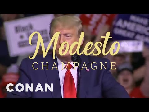 モデストシャンパンで小さな成果を祝う - CONAN on TBS (Celebrate Small Accomplishments With Modesto Champagne - CONAN on TBS)