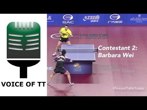 Voice of Table Tennis 2.0 Contestant 2 - Barbara Wei