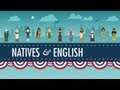 The Natives and the English - Crash Course US.