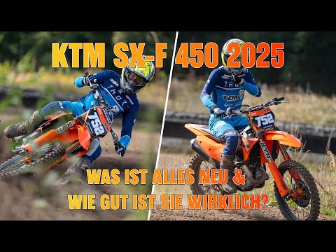 KTM SX-F 450 2025 | Was ist alles neu & wie gut ist sie wirklich?