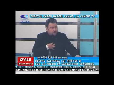 Pr Marcel Panait - Sarbatoarea Nasterii Domnului la Campus Tv