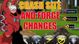 AQW Dauntless Nerf Details! And Forge Changes | Crash Site Update! New Way To Get Rustbucket Class!
