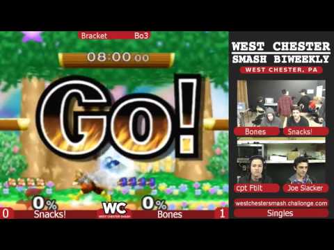 WCS 1-16-2016 Singles Bracket: Snacks! (Fox) vs Bones (Falco)