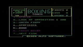 ZX Spectrum Vega Games - Boxing Coach