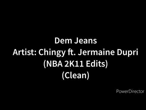 Chingy - Dem Jeans ft. Jermaine Dupri (Clean) (NBA 2K11 Edit)