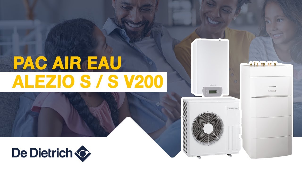 Pompes à chaleur air/eau Alezio S et Alezio S V200