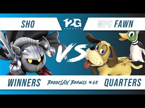BrookLAN Brawls 63 -  | Sho (Meta Knight) v. WPC | fawn (Duck Hunt) - Winners Quarters