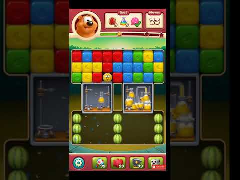 Toon Blast Level 2412 NO BOOSTERS - A S GAMING