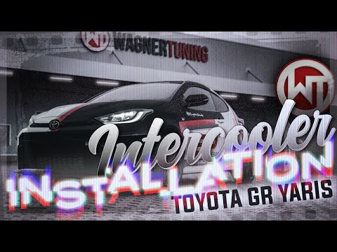 Wagner Tuning - Toyota GR Yaris Intercooler Installation