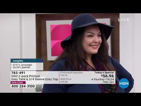 HSN | DG2 by Diane Gilman Fashions 02.12.2022 - 05 PM