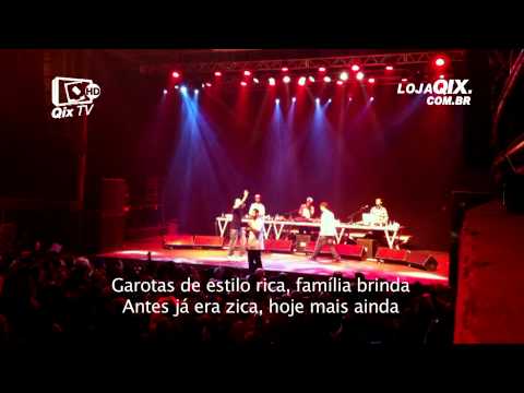 Show Projota, Rashid e Emicida - música Viva