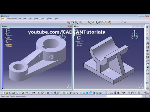 CATIA Tutorials for Beginners 1